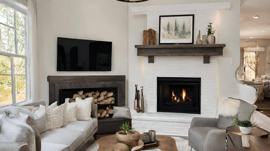 How Far Should Furniture be from the Fireplace