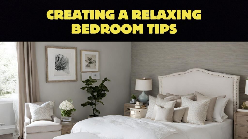 Creating a Relaxing Bedroom Tips