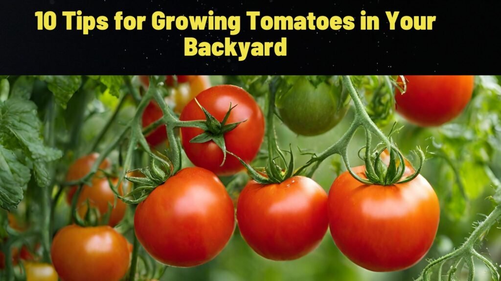 10 Tips for Growing Tomatoes in Your Backyard