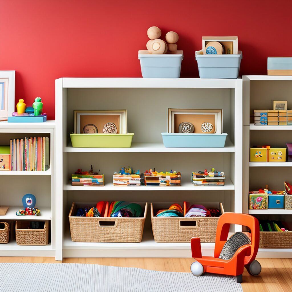 Image of organizing kids toys