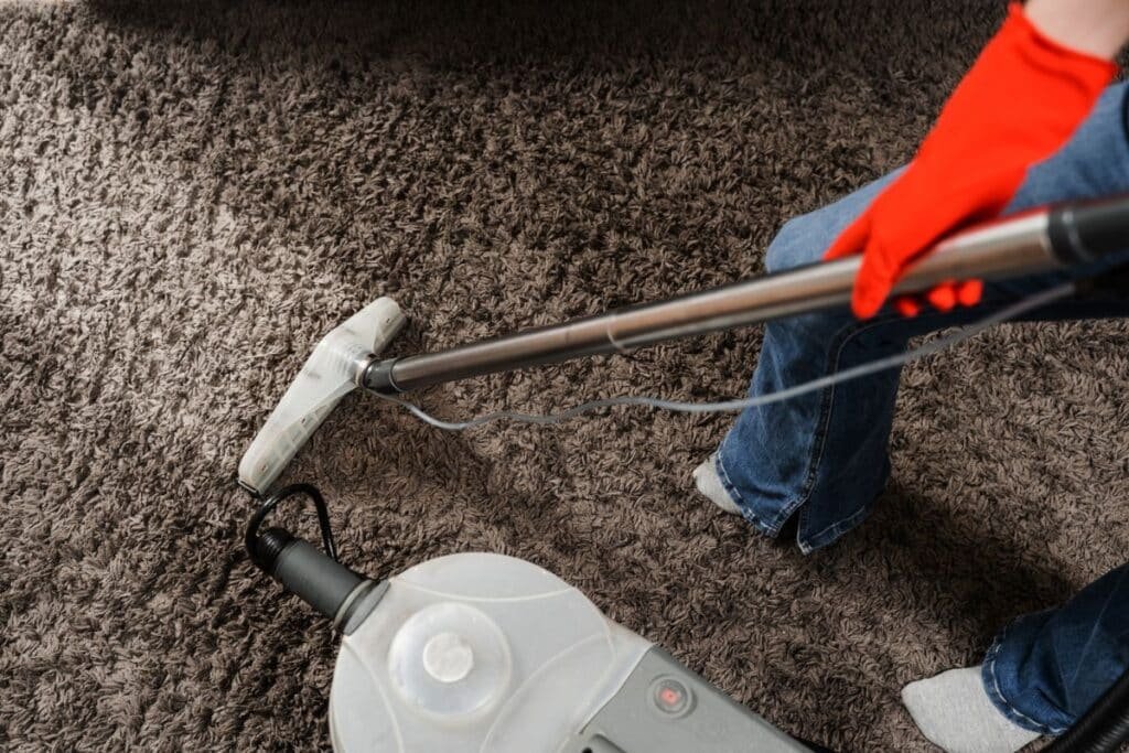 how to clean carpet without machine