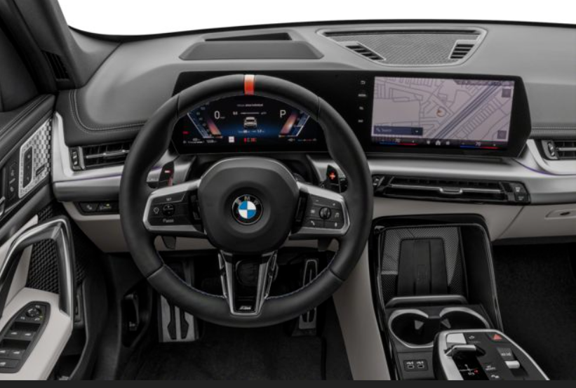 BMW x1 car interior design