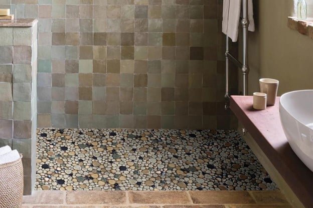 PRIMOON Pebble Stone Mosaic Tiles