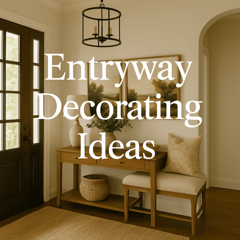 Entryway Decorating Ideas: 5 Must-Haves for a Warm Welcome
